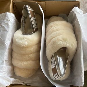 UGG Fluff Yeah Slide - Natural